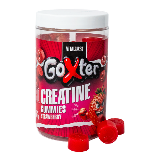 Gominolas de Creatina - Fresa Ácida (Sin Azúcar)