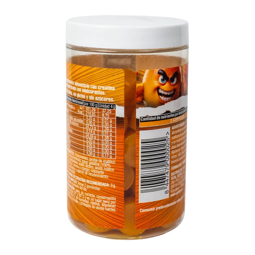 Gominolas de Creatina- Mango (Sin Azúcar)