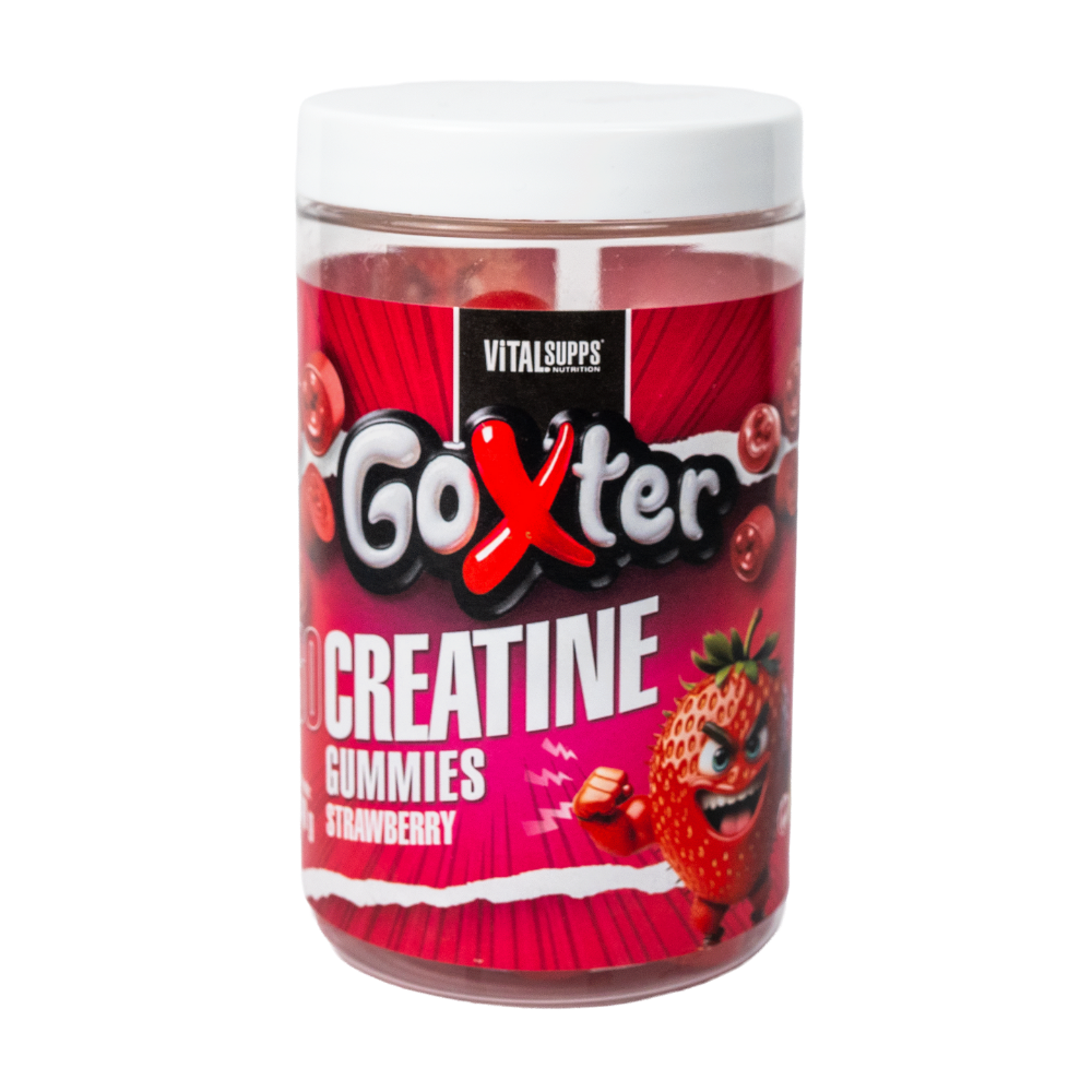 Gominolas de Creatina - Fresa Ácida (Sin Azúcar)