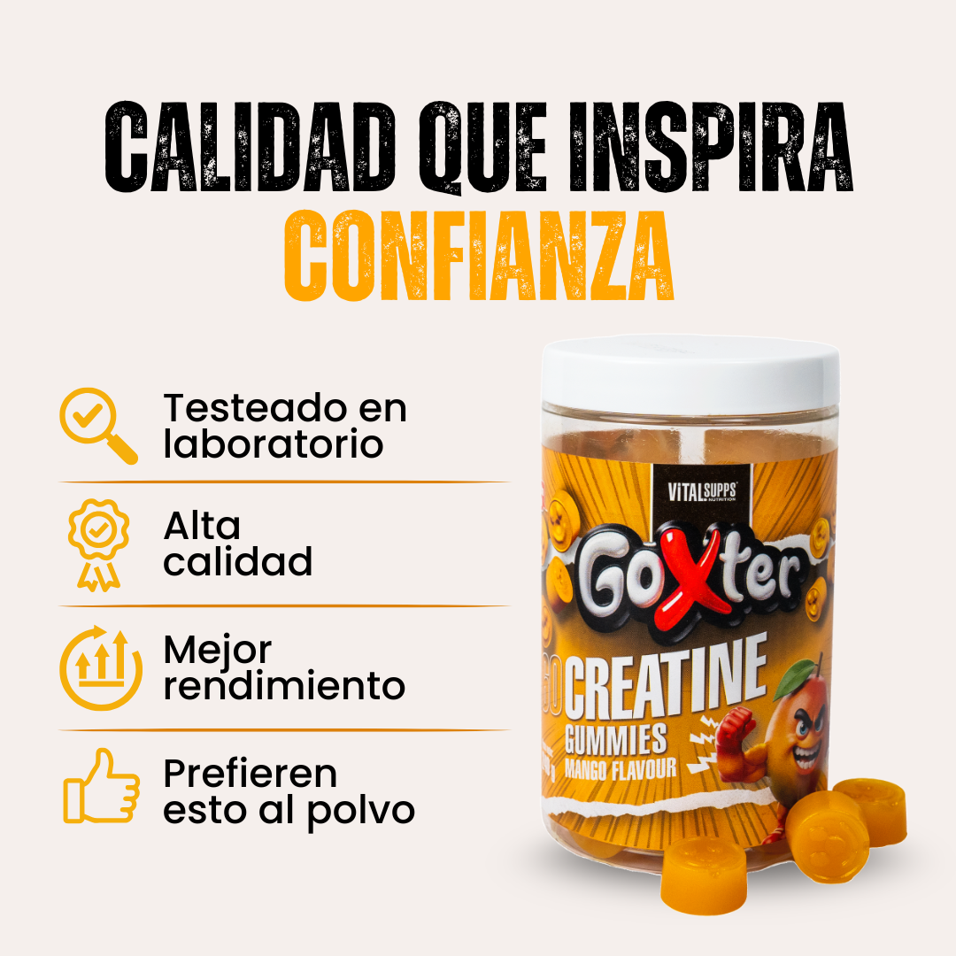 Gominolas de Creatina- Mango (Sin Azúcar)