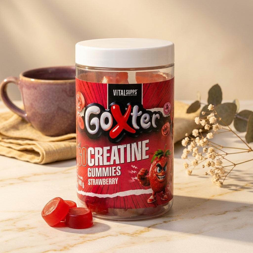 Creatina en Gominolas · Recupera tu Fuerza y Energía