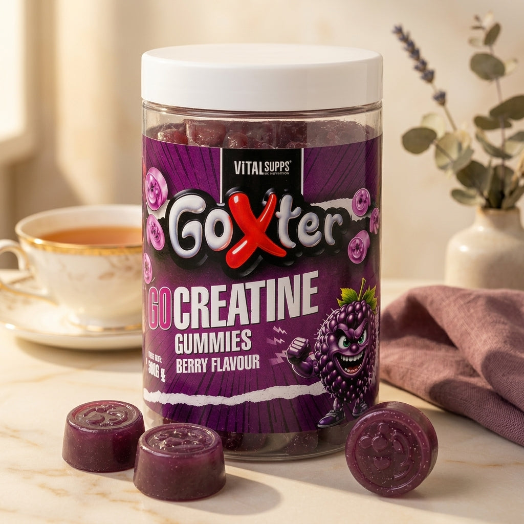 Creatina en Gominolas · Recupera tu Fuerza y Energía