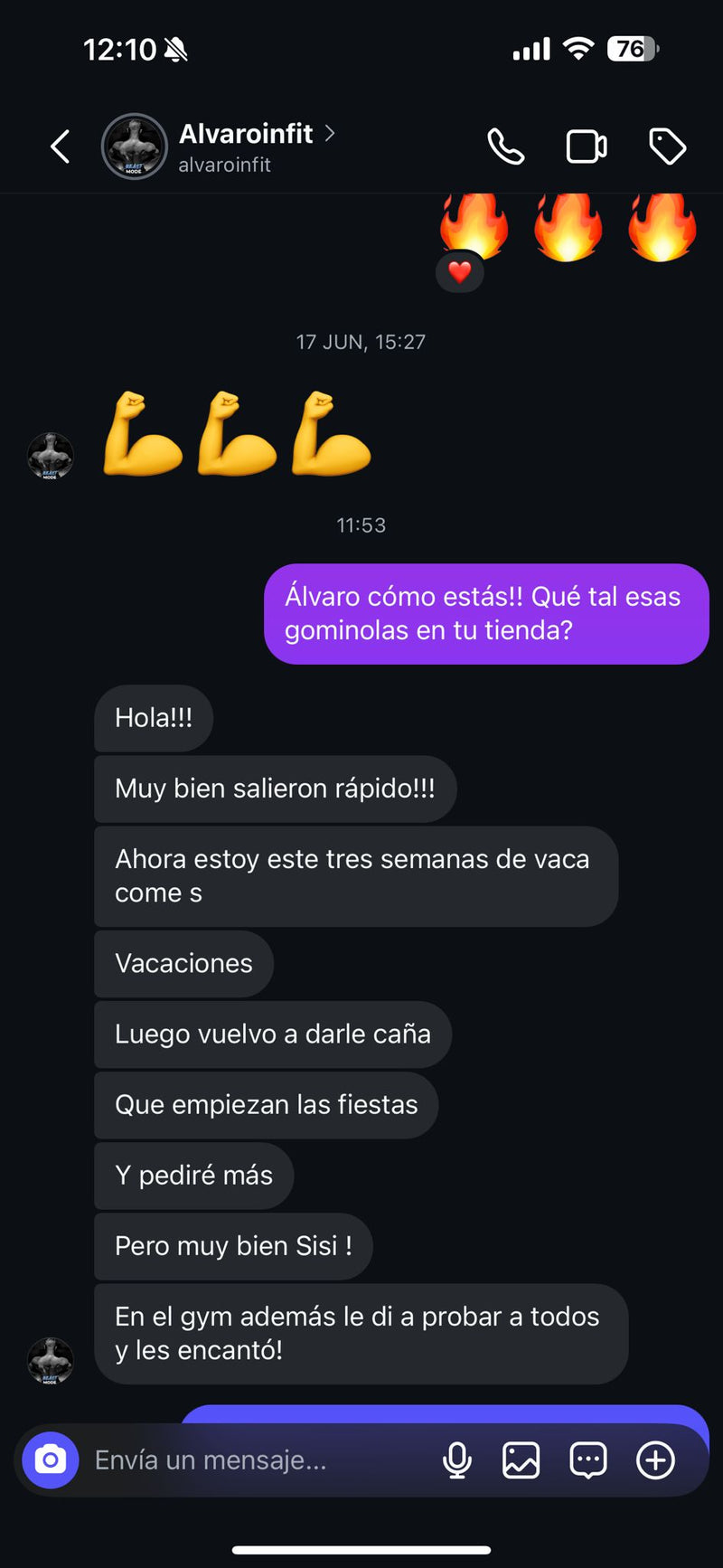 Opinión de cliente 3